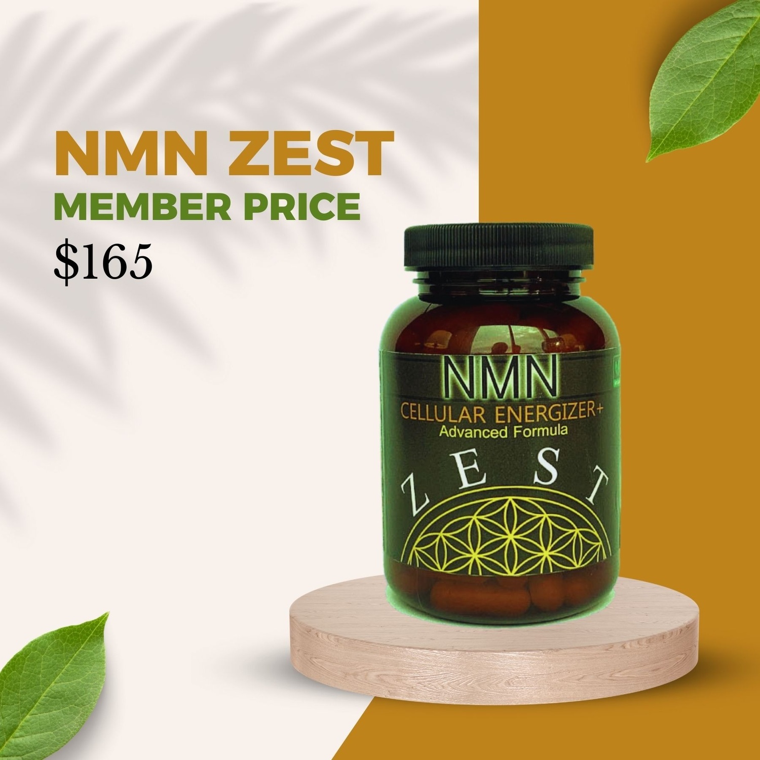 1 Bottle NMN Zest $165